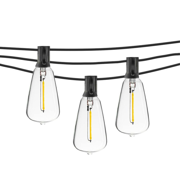 Āra virtene (LED lampiņas) 30 m Retro