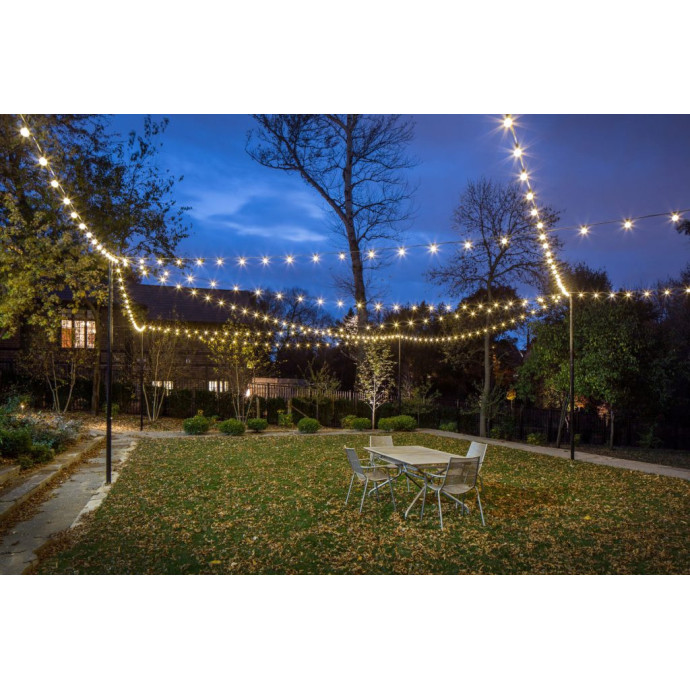 Āra virtene (LED lampiņas) 100 m Elegance