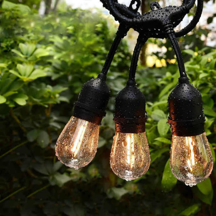 Āra virtene (LED lampiņas) 20 m Drop