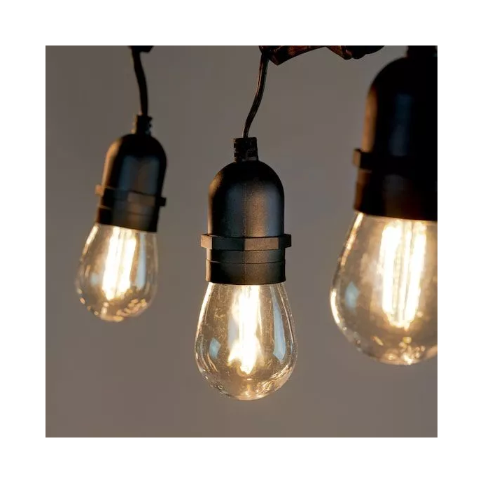 Āra virtene ar saules baterijām (LED) Drop