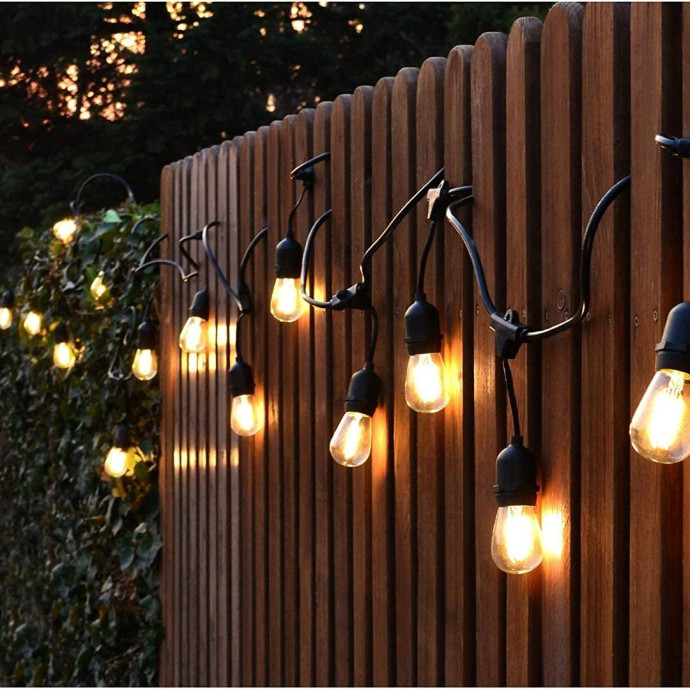 Āra virtene ar saules baterijām (LED) Drop