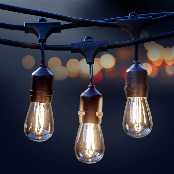 Āra virtene ar saules baterijām (LED) Drop