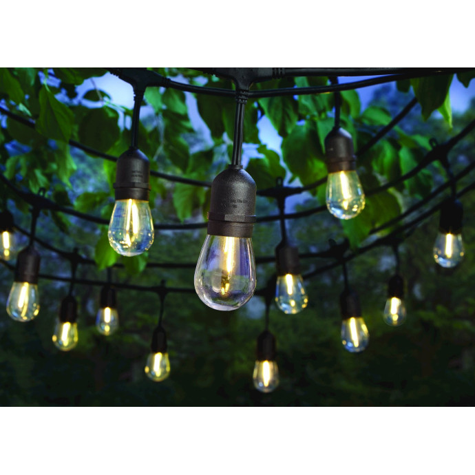 Āra virtene ar saules baterijām (LED) Drop