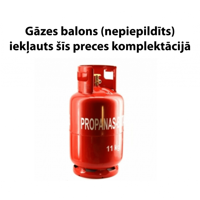 Gāzes sildītājs Heatum Redem ar gāzes balonu