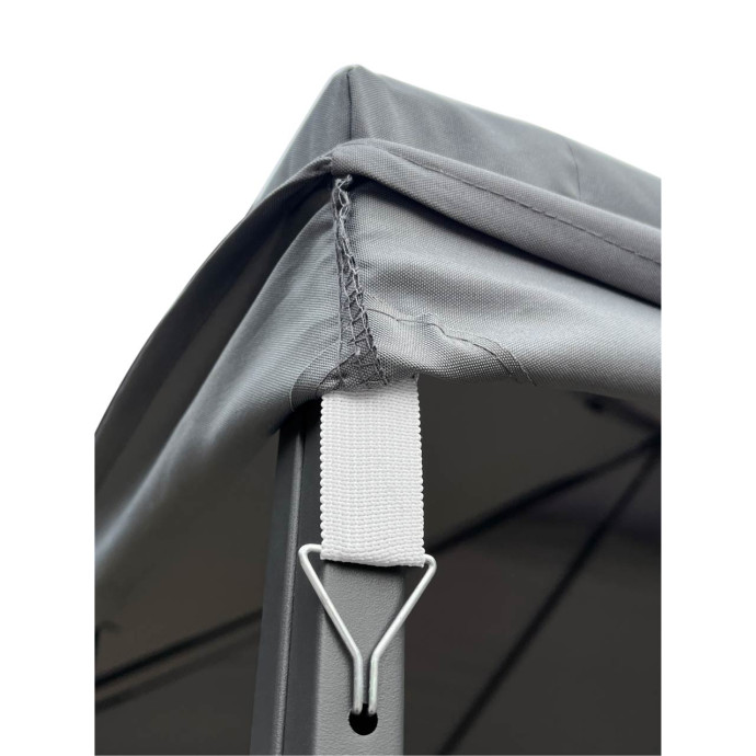 Dārza nojume Zeltpro Classic 300x300 pelēka