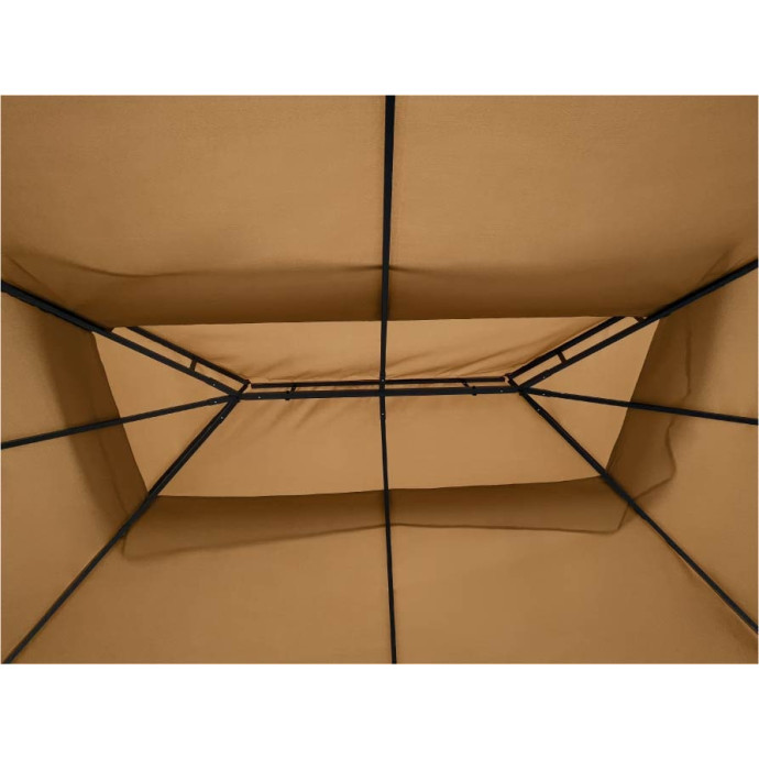 Dārza nojume Zeltpro Classic 300x400 brūna