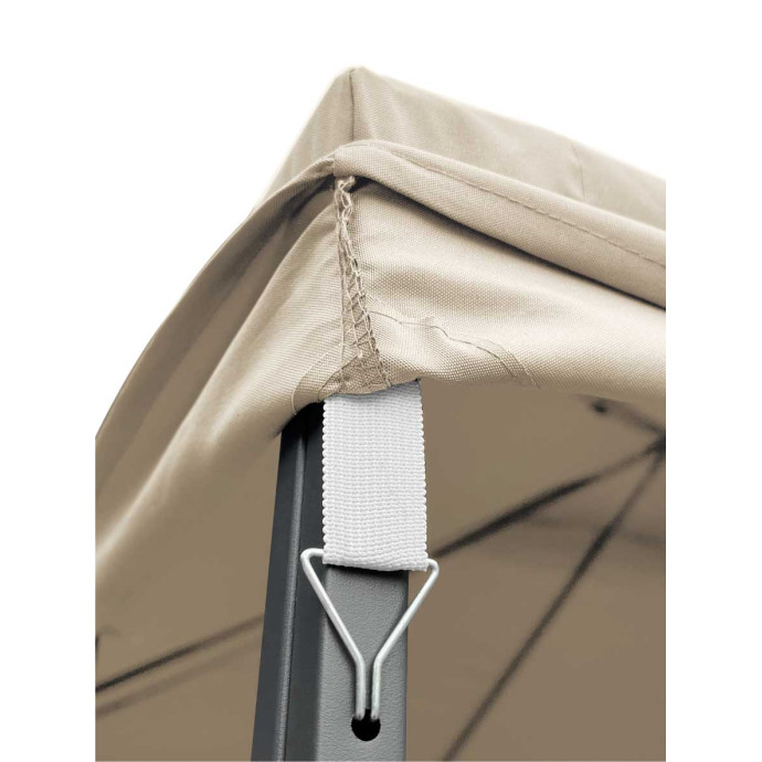 Dārza nojume Zeltpro Classic 300x400 krēmkrāsas