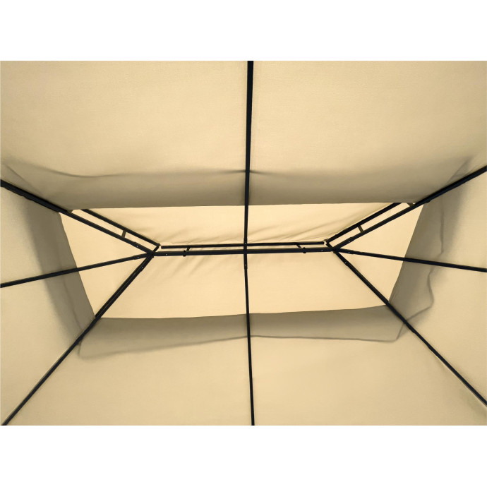 Dārza nojume Zeltpro Classic 300x400 krēmkrāsas