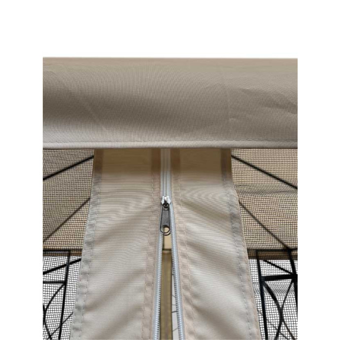 Dārza nojume Zeltpro Classic 300x400 krēmkrāsas