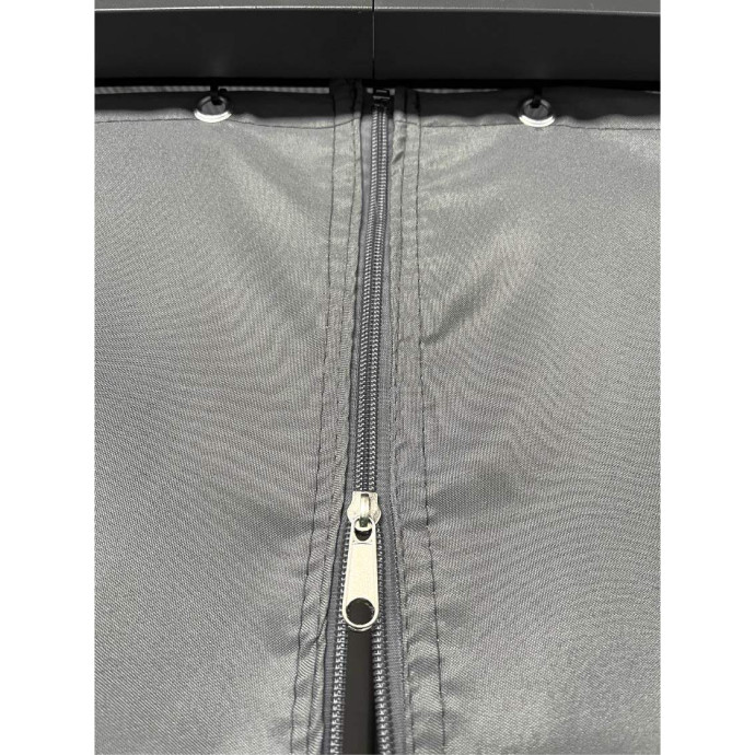 Dārza nojume Zeltpro Deluxe 300x300 pelēka