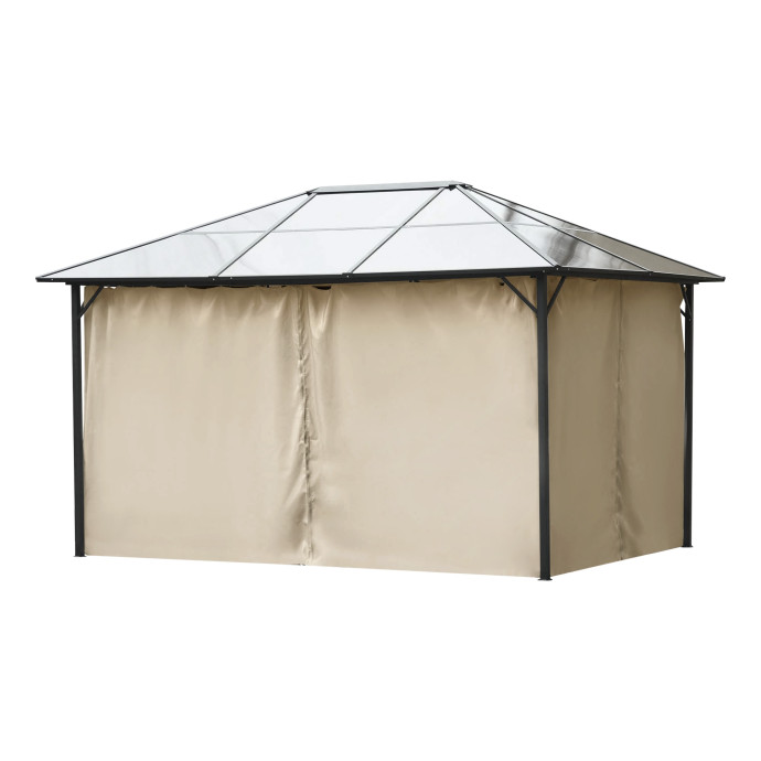 Dārza nojume Zeltpro Deluxe 300x400 krēmkrāsas