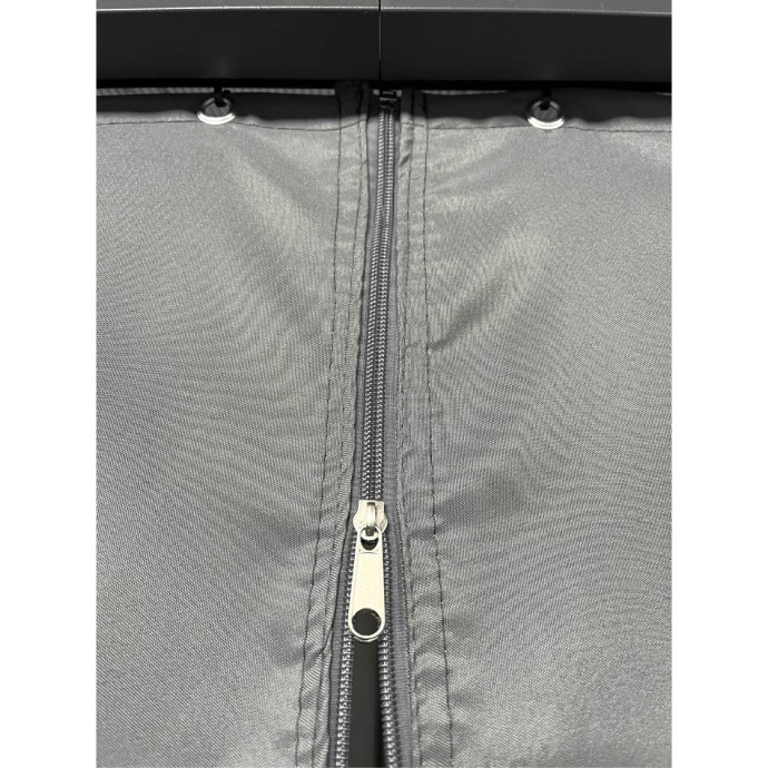 Dārza nojume Zeltpro Deluxe 300x400 pelēka