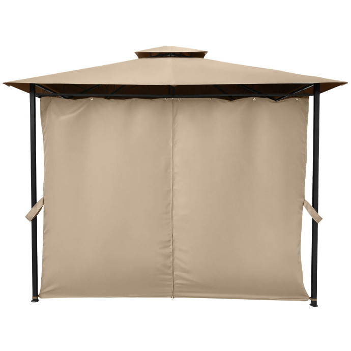 Dārza nojume Zeltpro Prime 300x300 brūna