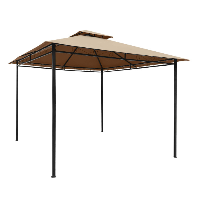 Dārza nojume Zeltpro Prime 300x300 brūna