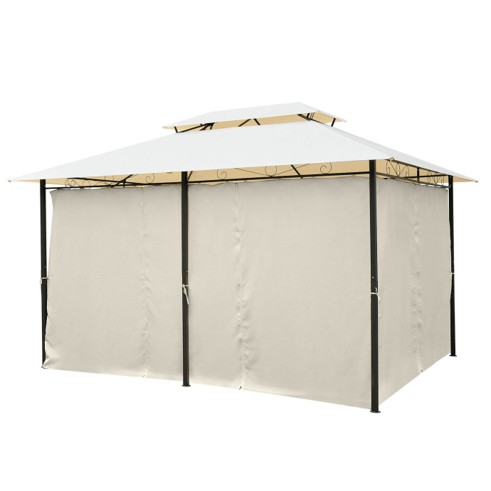 Dārza nojume Zeltpro Classic 300x400 krēmkrāsas