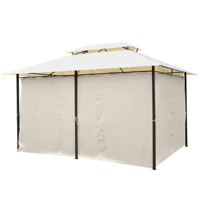 Dārza nojume Zeltpro Prime 300x400 krēmkrāsas