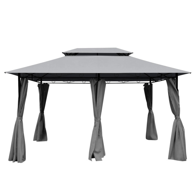Dārza nojume Zeltpro Classic 300x400 pelēka