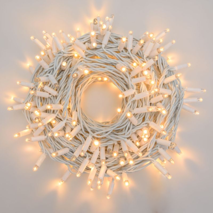 Āra un iekštelpu virtene (LED gaismas) 50 m PROLED balta