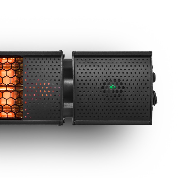 Infrasarkanais sildītājs Heatum H2000R URBAN Black