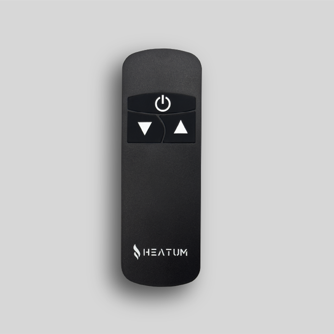 Infrasarkanais sildītājs Heatum H2000R URBAN Black