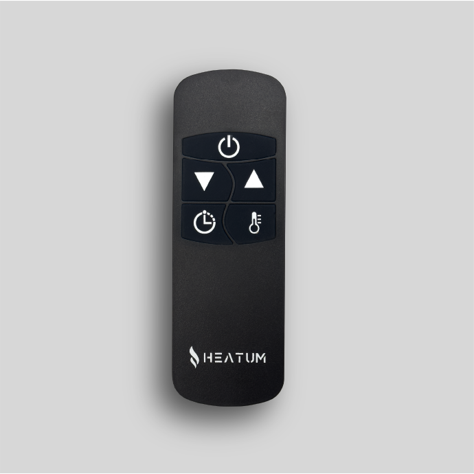 Infrasarkanais sildītājs Heatum H2000R CORE SILVER