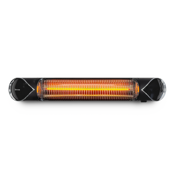 Infrasarkanais sildītājs Heatum H2500R CORE BLACK