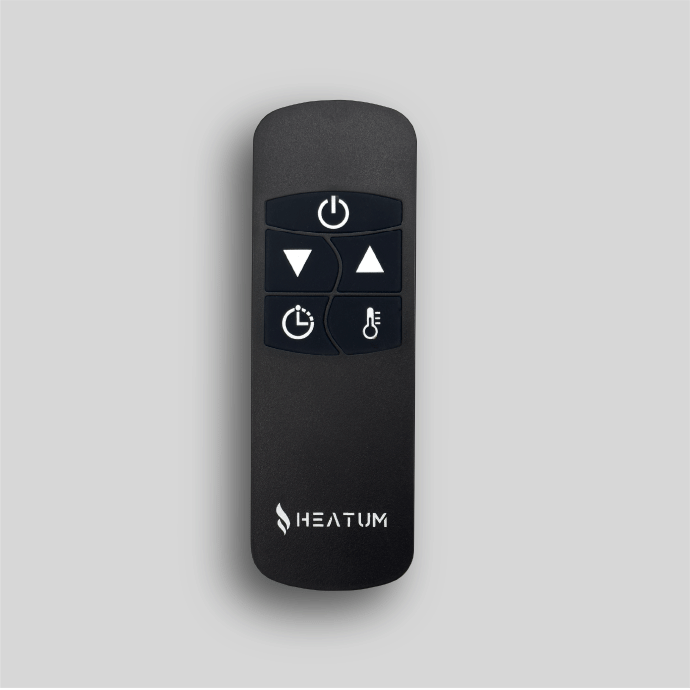 Infrasarkanais sildītājs Heatum H2500R CORE BLACK