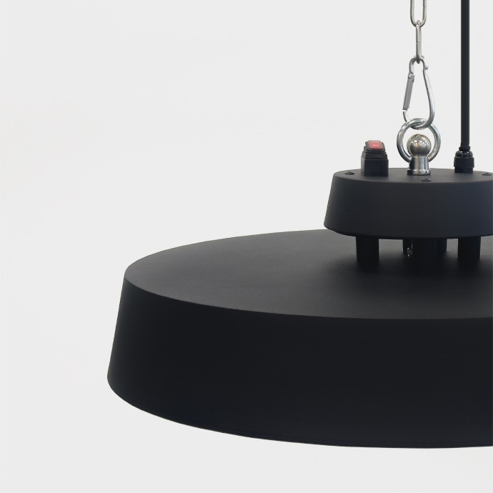 Infrasarkano staru sildītājs Heatum H2000R VERSE Black