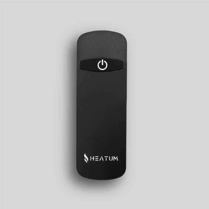 Infrasarkano staru sildītājs Heatum H2000R VERSE Black