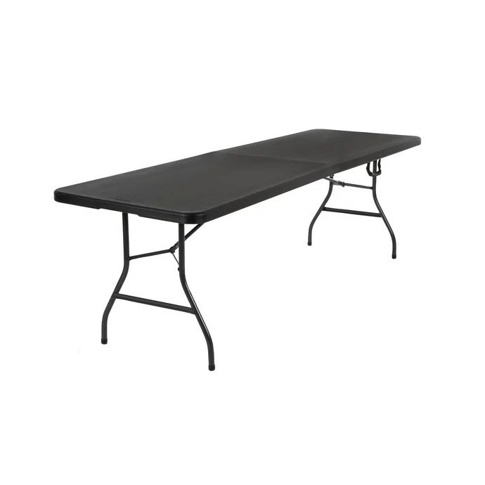 Saliekams galds 150 cm Melns