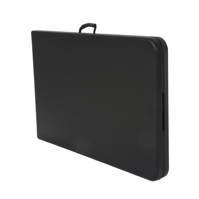 Saliekams galds 150 cm Melns