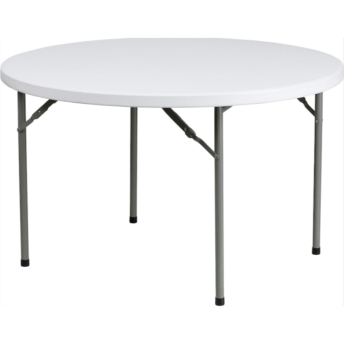 Salokāms apaļš galds D120 cm