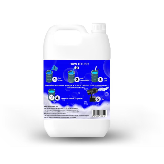 Profesionāls putu šķidruma koncentrāts STOMAN 1,5L (24 vienības)