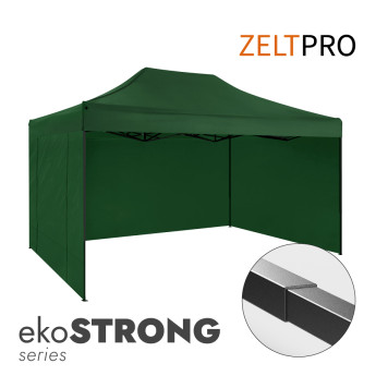 Tirdzniecības telts 3x4,5 Zaļa Zeltpro EKOSTRONG