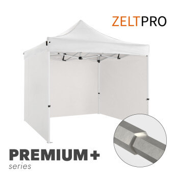 Tirdzniecības telts 3x3 Balta Zeltpro PREMIUM +