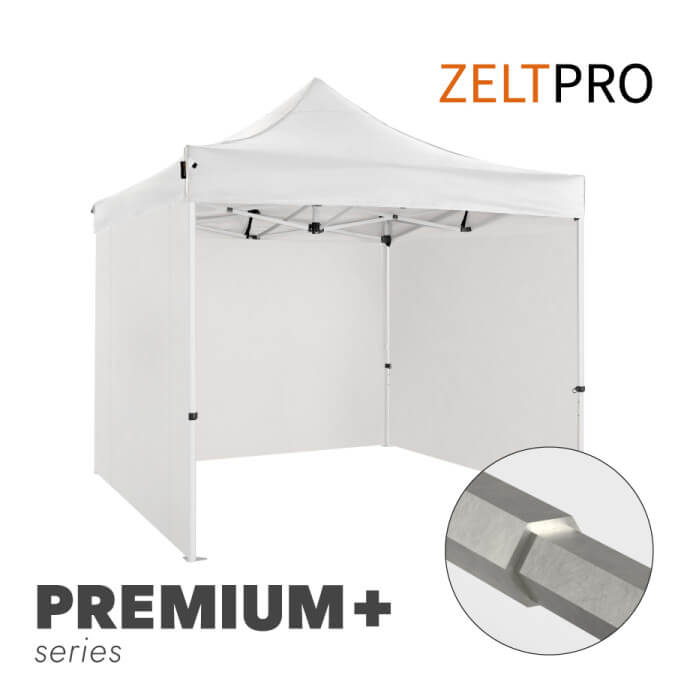 Tirdzniecības telts 3x3 Balta Zeltpro PREMIUM +