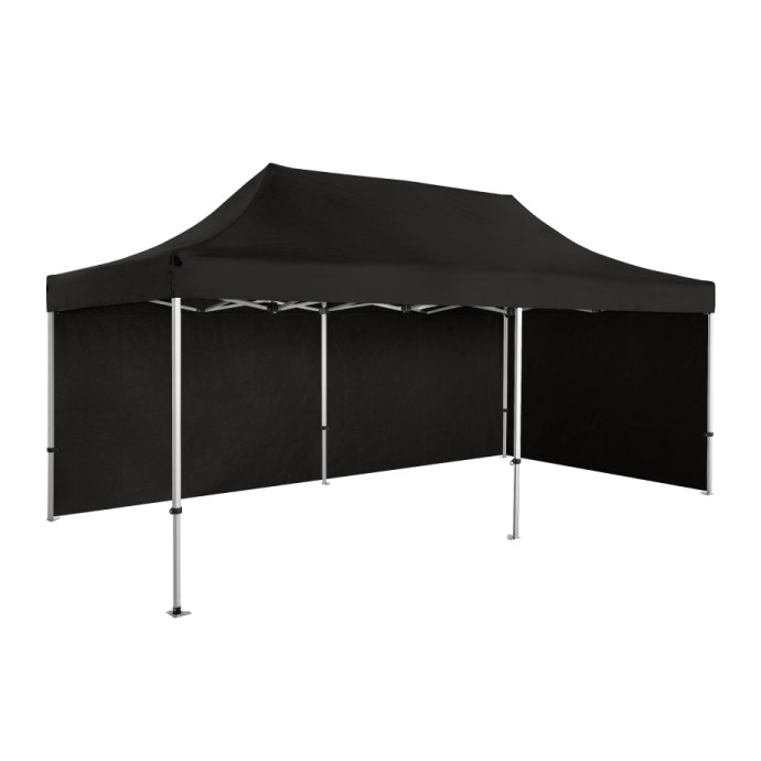 Tirdzniecības telts 3x6 Melna Zeltpro PREMIUM +