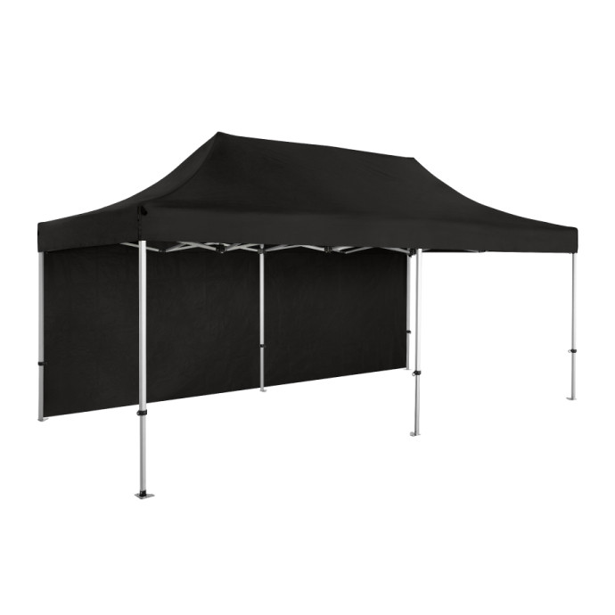 Tirdzniecības telts 3x6 Melna Zeltpro PREMIUM +