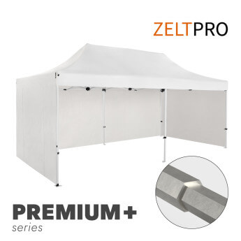 Tirdzniecības telts 3x6 Balta Zeltpro PREMIUM +