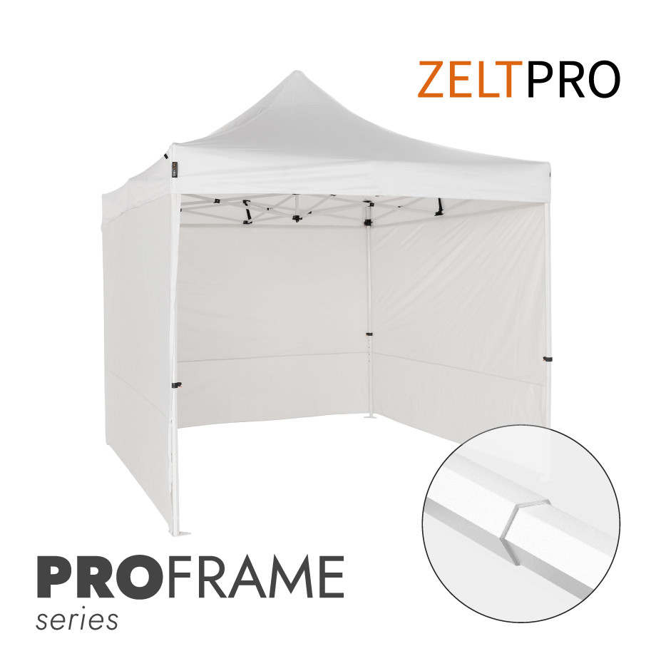 Tirdzniecības telts 3x3 Balta Zeltpro PROFRAME