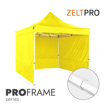 Tirdzniecības telts 3x3 Dzeltena Zeltpro PROFRAME
