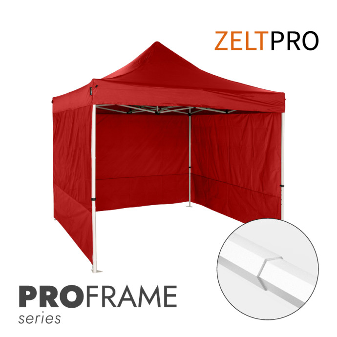Tirdzniecības telts 3x3 Sarkana Zeltpro PROFRAME