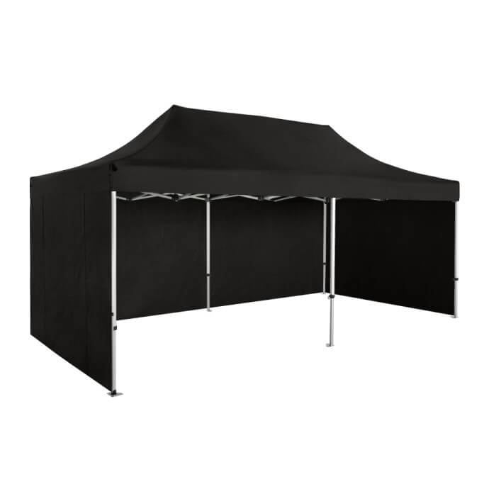 Tirdzniecības telts 4x6 Melna Zeltpro PREMIUM +