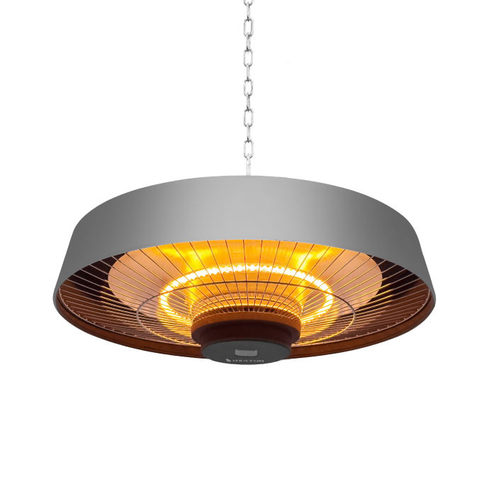 Infrasarkanais sildītājs Heatum H2000R VERSE SILVER