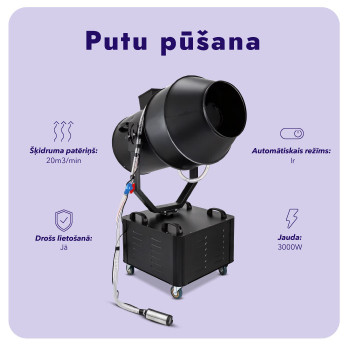Putu mašīna - ģenerator 3000W