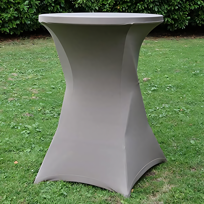 Elastīgs galdauts bāra galdam Restly Pelēks 110x80