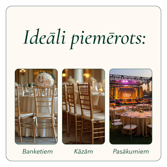 Bambusa krēsls “Chiavari”