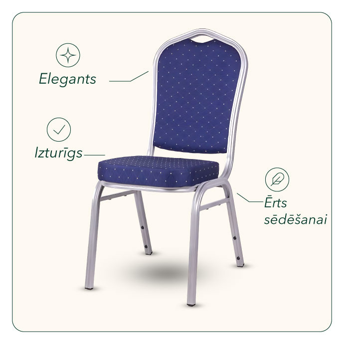 Banketu krēsls Economy Lydia