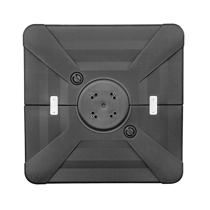 Saulessargs ar atsvara paliktni Solid Comfort Antracīta krāsā