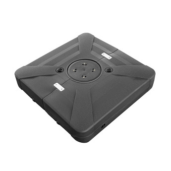 Saulessargs ar atsvara paliktni Solid Comfort Gaiši pelēkā krāsā Saulessargs ar atsvara paliktni Solid Comfort Gaiši pelēkā krāsā